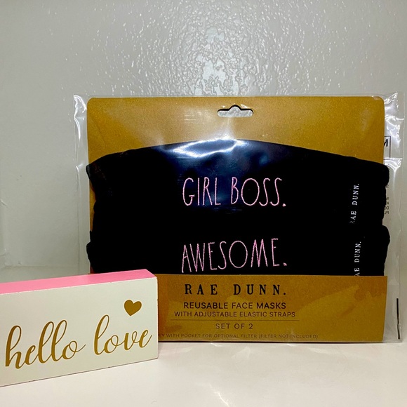 Rae Dunn Accessories - Face mask
